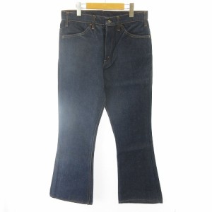 【中古】未使用品 リーバイス Levi's 646 刻印69 デニム フラッシャー付き デッドストック ヴィンテージ ベルボトム W33 L31 STK