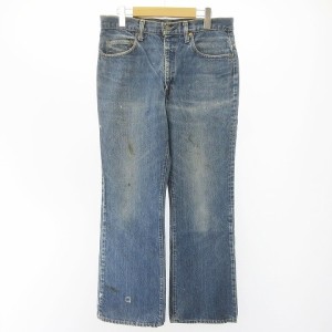 【中古】リーバイス Levi's 517 77年 デニム 66前期 8刻印 ブーツカット フレア インディゴ 実寸W32/L29 STK メンズ