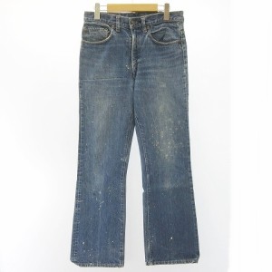 【中古】リーバイス Levi's 517 75年 デニム 66前期 ブーツカット フレア 2刻印 紙パッチ インディゴ W32/L31 STK メンズ