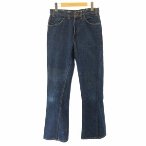 【中古】リーバイス Levi's 646 BIGE 刻印23 ビッグE デニム フレア ベルボトム 42タロン インディゴ 実寸W29 L32 STK メンズ