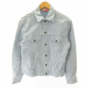 【中古】リーバイス Levi's 70505 70s ヴィンテージ トラッカージャケット コットンピケ スナップボタン ブルー サイズ40 約M