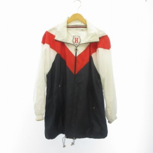 【中古】トミーヒルフィガー TOMMY HILFIGER 近年モデル ウィンドブレーカー パーカー ブルゾン XS ■GY31