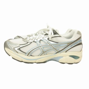 【中古】未使用品 アシックス asics 箱付 1203A544.101 GT-2160 スニーカー ロゴ Whit Pure Silver us9.5 27.5