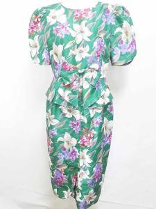 中古 ユキトリイ Yuki Torii ワンピース ドレス 半袖 花柄 ロング丈 緑 9 レディースの通販はau Wowma ワウマ 会員別クーポン対象 ブランド古着のベクトル 商品ロットナンバー