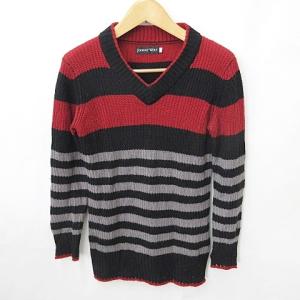 赤黒 ボーダー ニット メンズの通販 Au Pay マーケット