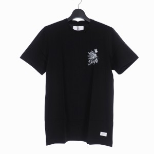 【中古】未使用品 スタンプド STAMPD Boardwalk Tee Tシャツ カットソー 半袖 M 黒 ブラック SLA-M1857TE メンズ