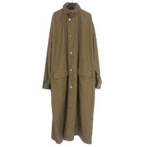 【中古】未使用品 マリアーノ MAGLIANO A NOMAD WINDCOAT ロングコート ジャケット S 茶 ブラウン Q88003318 メンズ