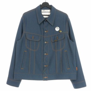 【中古】ダイリク DAIRIKU 21AW Johnny Polyester Jacket ジャケット ブルゾン M  ネイビー 21AW P-1 メンズ