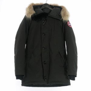 【中古】カナダグース CANADA GOOSE JASPER PARKA ジャスパーパーカ ダウンジャケット S 黒 ブラック 3438JM 国内正規