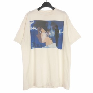 【中古】セントマイケル SAINT MICHAEL 24SS SHINJI EV_SS TEE エヴァンゲリオン Tシャツ カットソー 半袖 L ホワイト