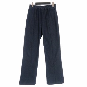 【中古】バラストアーク ballast ark FLARE EASY STRETCH DENIM PANTS イージーパンツ スラックス M インディゴ