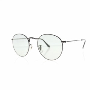 【中古】レイバン RAY BAN ラウンドメタル サングラス 眼鏡 アイウェア 50□21 145 調光フォトクロミックレンズ