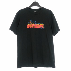 【中古】シュプリーム SUPREME 22AW Catwoman Tee キャットウーマン Tシャツ 半袖カットソー S ブラック 黒 メンズ