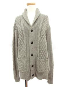 メンズ ショールカラー ケーブル 編み カーディガンの通販 Au Pay マーケット