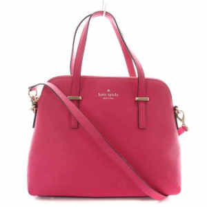 【中古】ケイトスペード KATE SPADE CEDAR STREET MAISE ハンドバッグ ショルダーバッグ 2WAY レザー ピンク PXRU4471