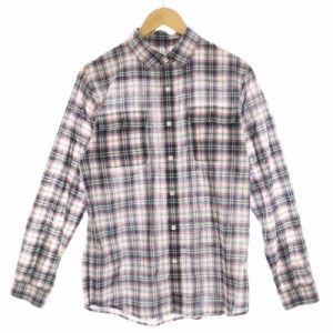 【中古】ザノースフェイス THE NORTH FACE Maxifresh Shirt カジュアルシャツ チェック柄 L マルチカラー NR11505