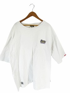 【中古】Sourcream Tシャツ 半袖 クルーネック ロゴ 白 F QQQ メンズ