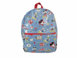 【中古】キャスキッドソン Cath Kidston キャスキッドソン ディズニー リュック キャラクター 総柄 ブルー キッズ