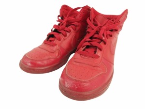 【中古】ナイキ NIKE スニーカー シューズ ハイカット ビッグ ナイキ ハイ 336608-660 レッド size27.0cm QQQ メンズ