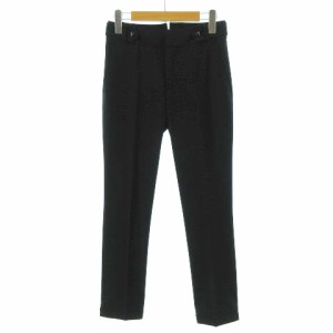 【中古】ザラウーマン ZARA WOMAN パンツ スラックス スリム ブラック 黒  34 レディース