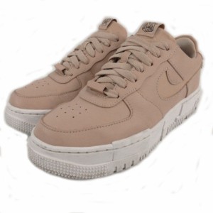 【中古】ナイキ NIKE エアフォース 1 ピクセル AIR FORCE 1 PIXEL スニーカー CK6649-200 パーティクルベージュ 24