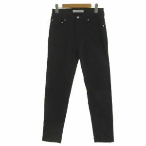 【中古】メンズメルローズ MEN'S MELROSE パンツ ジーンズモデル スリム ストレッチ ブラック 黒 2 メンズ