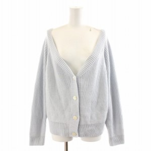 水色 ニット カーディガンの通販｜au PAY マーケット