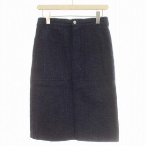 【中古】未使用品 アクネ ストゥディオズ Acne Studios bla konst デニムスカート Steel Ky ひざ丈 スカート 32