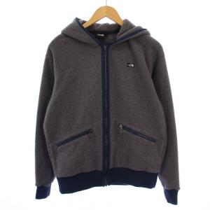 新品 ノースフェイス ジップパーカー ライトブラウン メンズM