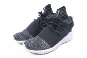 【中古】アディダスオリジナルス adidas originals スニーカー 779001 TUBULAR DOOM PRIMEKNIT ブラック 黒 /TK メンズ