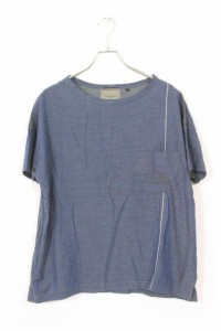 【中古】ユナイテッドアローズ UNITED ARROWS インディゴ染 半袖 トップス ahm0418 メンズ