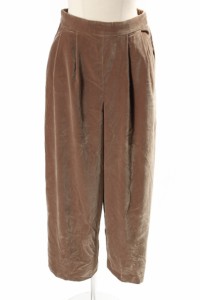 【中古】アダムエロペ Adam et Rope' 16AW ベロア イージー パンツ /fy0511 レディース