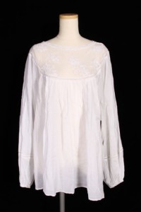 【中古】ジルスチュアート JILL STUART 17SS ピッパ綿 ブラウス /mm0513 レディース