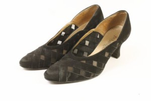 【中古】イヴサンローラン YVES SAINT LAURENT メッシュ切替 パンプス amy0520 レディース