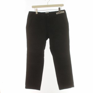 【中古】UNIVERSAL PRODUCTS ORIGINAL CHINO TROUSERS パンツ チノパン ワークパンツ L 黒 102-60504