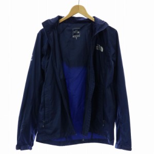 【中古】ザノースフェイス FLIGHT SERIES SWIFT JACKET マウンテンパーカー ナイロン 90 S 紺 ネイビー NFL20C06