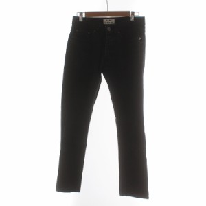 【中古】アクネ ストゥディオズ Acne Studios MAX DEEP MOTION デニムパンツ ジーンズ ジップフライ ストレッチ素材