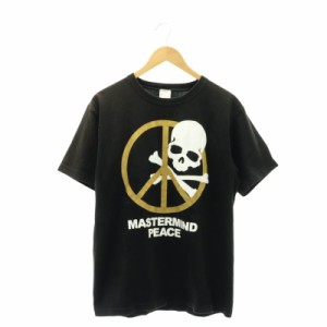 【中古】マスターマインド JAPAN Tシャツ カットソー 半袖 ロゴプリント コットン L マルチカラー メンズ