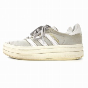 【中古】アディダス adidas ガゼル スニーカー 靴 シューズ 厚底 ローカット HQ6893 ■GY12 /TZ レディース