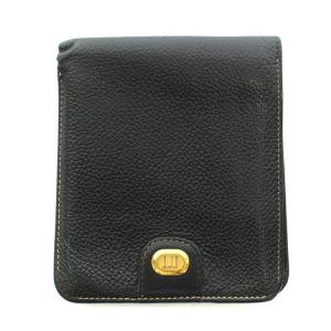 □新品同様□ dunhill ダンヒル ディーエイト PVC 二つ折り 財布  