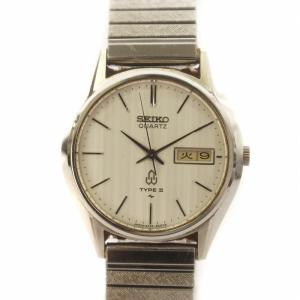 【新品電池】 SEIKO TYPEⅡ メンズ 腕時計 デイデイト グリーン 新品電池】SEIKO TYPEⅡ タイプ2 デイデイト メンズ 腕時計