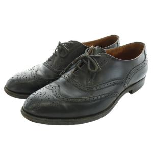 Tricker's×Needles ウィングチップ スエード 別注 美品 レザー Tricker's×Needles ウィングチップ スエード 別注 美品 レザー