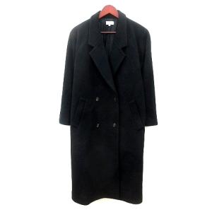 【極美品】レリアン チェスターコート カシミヤ 100% 9号　ダークネイビー 極美品】レリアン チェスターコート カシミヤ 100% 9号ダーク