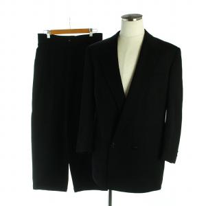 バーバリーズ　BURBERRYS　ダブルブレストスーツ セットアップ　ブラック バーバリー ダブルブレスト スーツ セットアップ ブラック