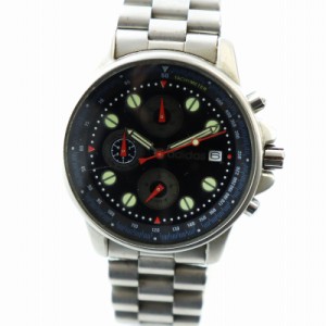 男の子向けプレゼント集結 中古】アディダス adidas ジャンク品 腕時計 クォーツ クロノ アディダス