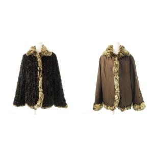 毛皮 コート リバーシブルの通販｜au PAY マーケット 