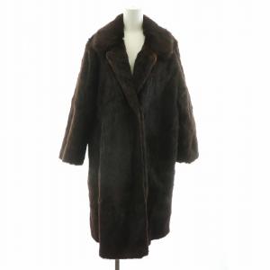 CELINE サガミンク ファーコート ブラウン 15 大きいサイズ CELINE サガミンク ファーコート ブラウン 15 大きいサイズ