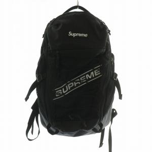 14SS Supreme シュプリーム　バッグパック　ブラック　良品 supreme バックパック 14ssの通販｜au PAY マーケット