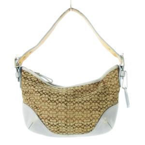 美品 Old Coach コーチ シグネチャー ソーホー バッグ 6351 美品 Old Coach コーチ シグネチャー ソーホー バッグ 6351
