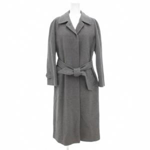 バーバリー　グレー コート ウエストベルト付き バーバリー グレー コート ウエストベルト付き 楽天市場
